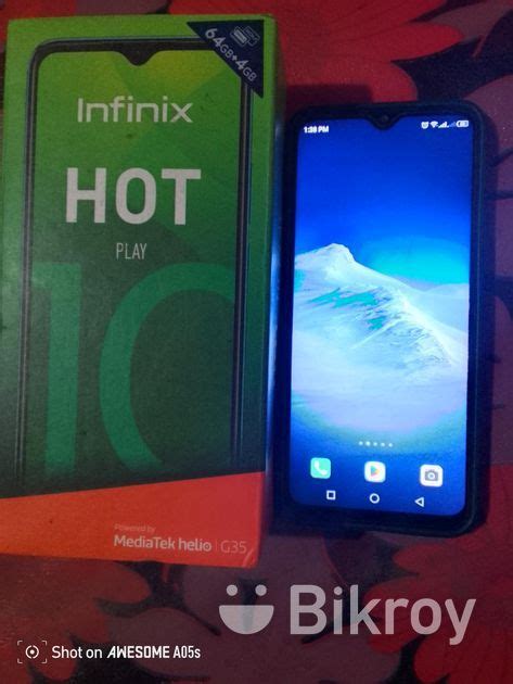 Infinix Hot 10 Play Used For Sale In Khilgaon Bikroy