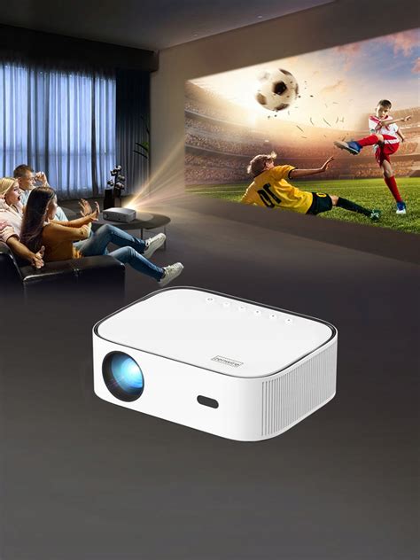 Projektor LED Projektor 4K Full HD 17400lm 580ansi 6000 1 220 WiFi