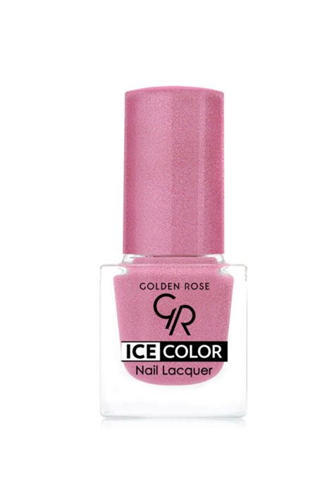 Ice Color Glittering Shades - 241 - Işıltılı Oje : Golden Rose
