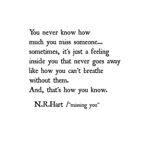 how to know you miss someone
