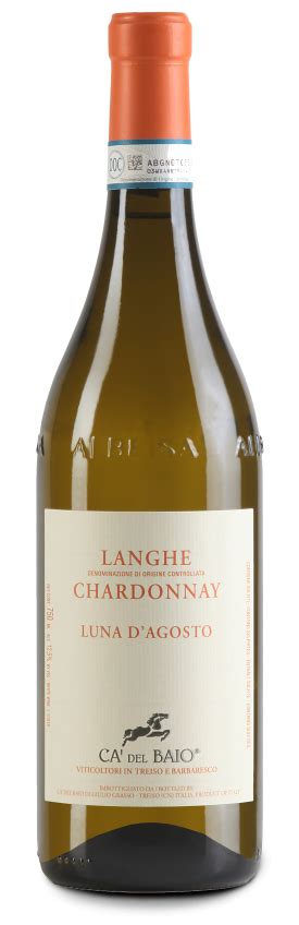 Langhe Doc Chardonnay Luna D Agosto C Del Baio Enoteca Telaro