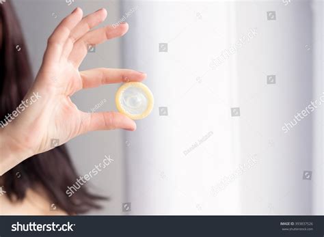 Woman Holding Condom Safe Sex Safe Stock Photo Shutterstock