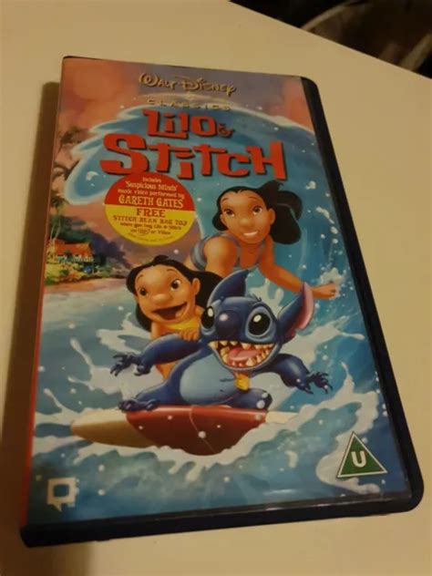 Walt Disney Classics Lilo And Stitch Vhs Video Tape Cassette Eur