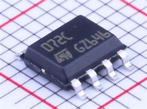 TL072CDT TL072 Series 36 V 3 MHz Low Noise JFET Dual Operational ...