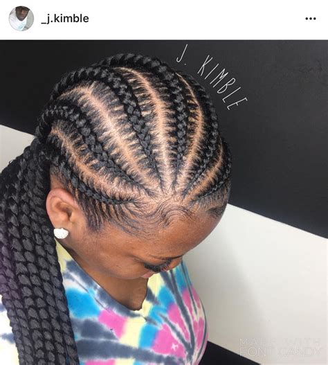 6 Feed In Braids Hairstyles Goddess Feed In Braids Feed In Braid