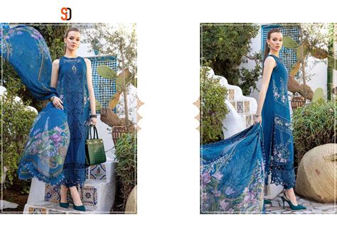 Shraddha Designer Maria B Lawn Vol Cotton With Printed Pakistani