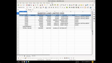 Libreoffice Calc Application Absolute And Mixed Cell Referencing