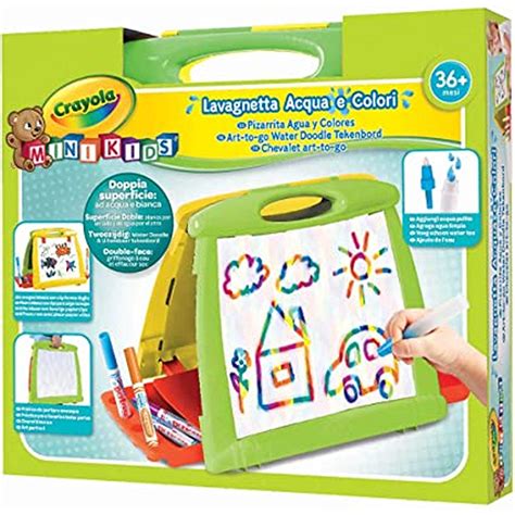 Crayola Crayola Mini Kids Water & Colors, Double Surface: White on One ...