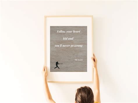 NINE Sandlot Quotes Printable Wall Art Kids Art 18 X24 11x14 8 X 10 - Etsy