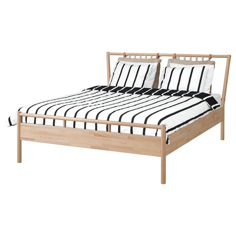 Ikea BjÖrksnÄs Bed Frame Birch Bed Frame Bed Slats Adjustable Beds