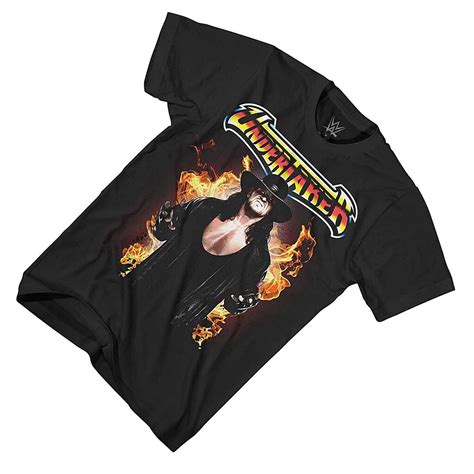 CX9P เสอยดยอดนยม WWE The Undertaker Fire Shirt Lord Of Darkness