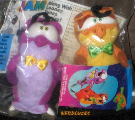 Space Jam McDonald's Plush Nerdlucks Looney Tunes Warner Bros Tune ...