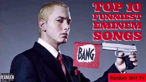 Top 10 Funniest Eminem Songs Youtube