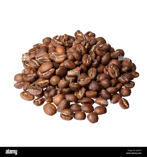 Ethiopia Yirgacheffe Gourmet Coffee On White Background Stock Photo Alamy