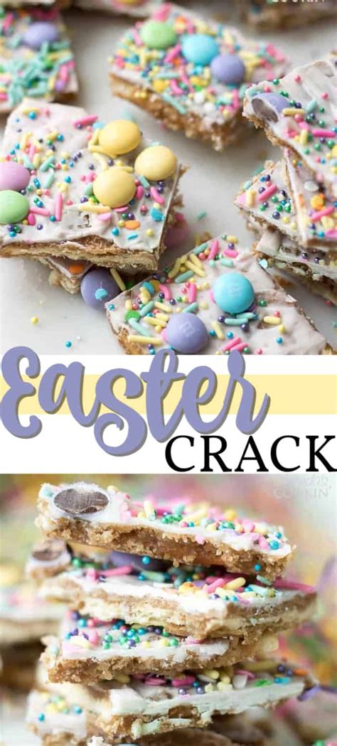 Easter Crack A Fun Easter Themed Saltine Toffee Recipe