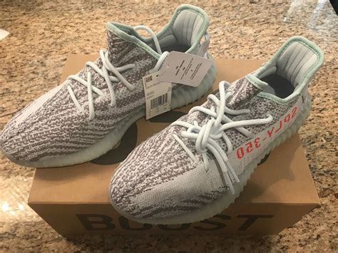 Buy Cheap Yeezy 350 V2 blue tint vs zebra Fake Sale