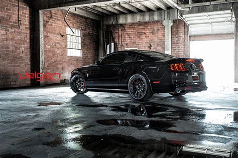 Ford Mustang Gt On Velgen Wheels Vmb Gloss Black Autos Y