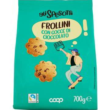 Frollini Con Gocce Di Cioccolato Coop Gli Spesotti G Coop Shop