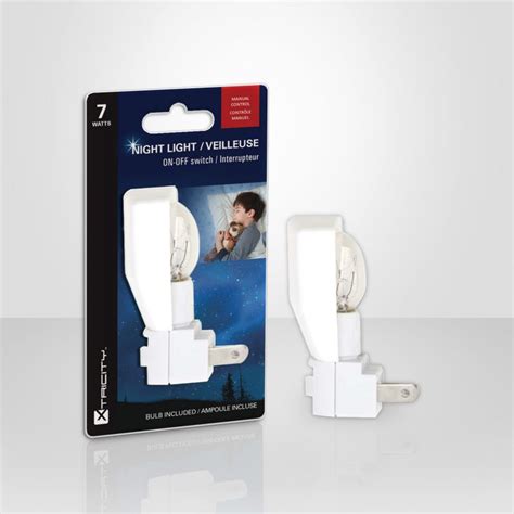 NIGHT LIGHT ON / OFF SWITCH 7W WHITE 1PK #1-69101 – Jessar