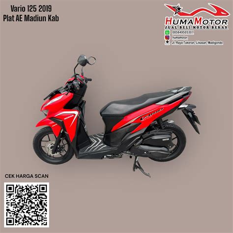 Vario Plat Ae Madiun Kab Huma Motor Jual Beli Motor Bekas