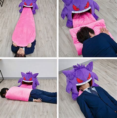 Bandai Partners With Pokémon Company To Reveal Gengar Sleeping Companion Plush Techeblog