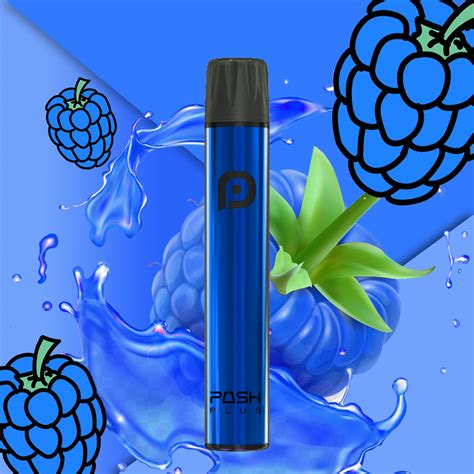 Posh Plus 1500 Blue Raspberry Disposable Pod System Vape