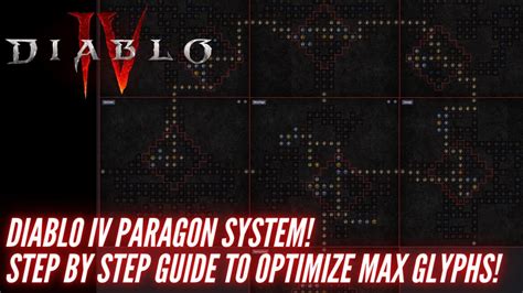 Diablo Paragon System Guide To Get Glyphs Using Barb As Deep