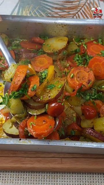 Receitas Dicas Da Tati On Instagram Legumes Ao Forno Simples