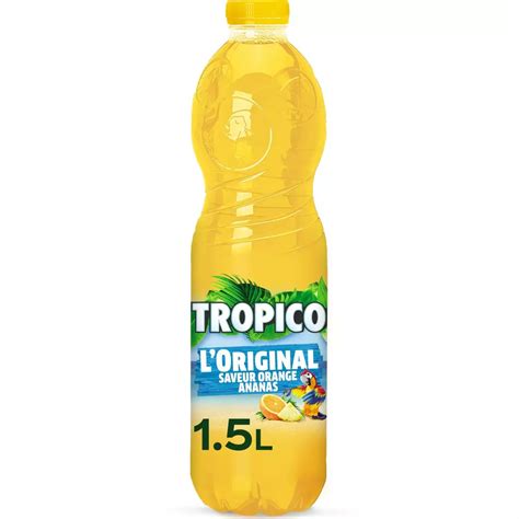 Tropico Tropico Boisson Aux Fruits Loriginal Saveur Orange Ananas 15l