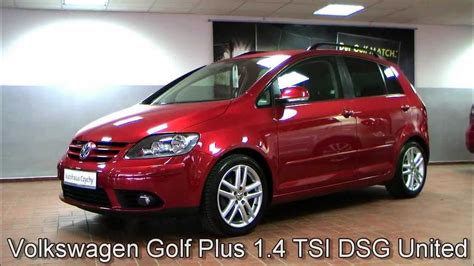 Volkswagen Golf Plus 1 4 Tsi Dsg United 2008 Sunset Red Metallic 8w589053 Autohaus