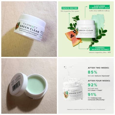 Farmacy Green Clean Makeup Meltaway Cleansing Balm 3ml12ml Shopee