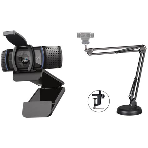 Logitech C920s Hd Pro Webcam With Webcamarm 2 Camera Arm Kit