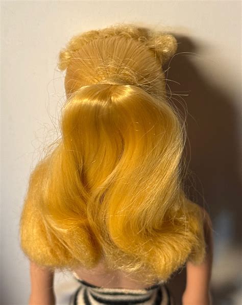Vintage Ponytail Barbie Lemon Blonde Mib Doll Peddlar