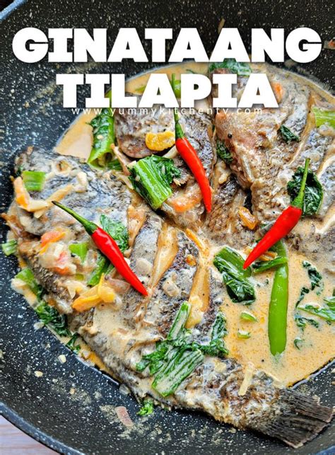 Tilapia Paksiw Sa Gata Recipe