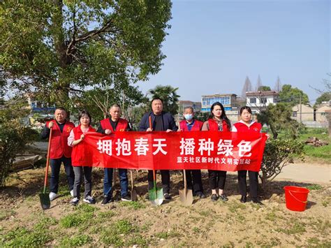 鸠江区官陡街道：不负好春光，植树正当时文明单位芜湖文明网