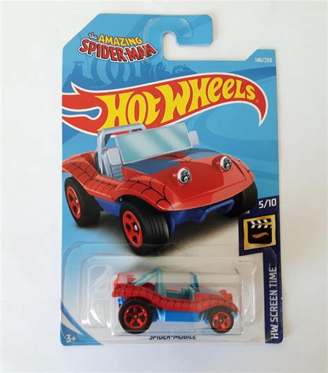 Hot Wheels Spider Mobile Spiderman Hombre Araña Spider Man Cuotas sin interés