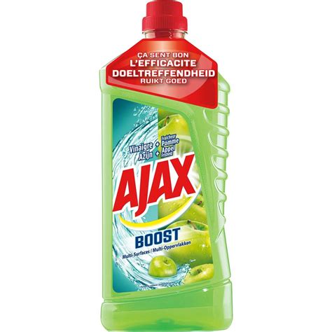 Ajax Nettoyant M Nager Multi Surfaces Vinaigre Et Pomme L Pas Cher