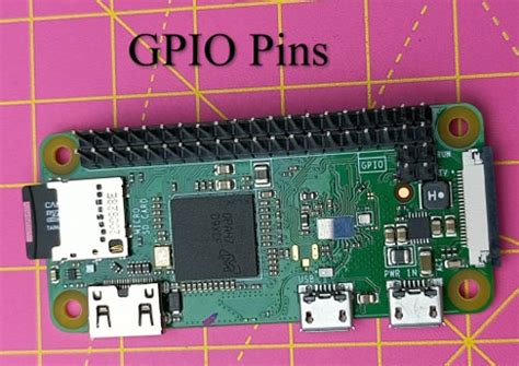 Basic GPIO Control On Raspberry Pi Zero W Blinking An LED