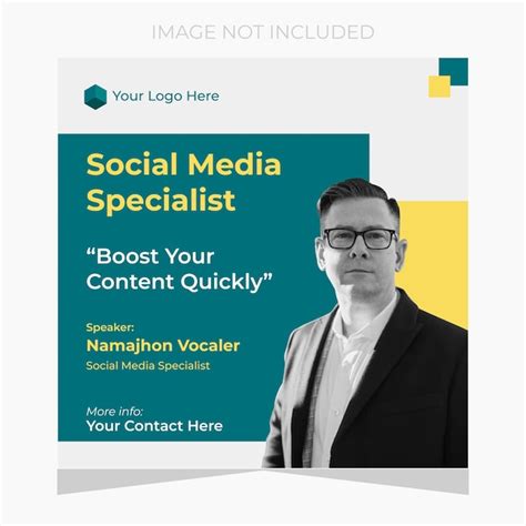 Premium Vector Social Media Post Design Template