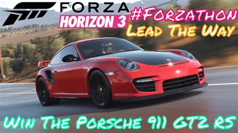 Forza Horizon Forzathon Porsche Gt