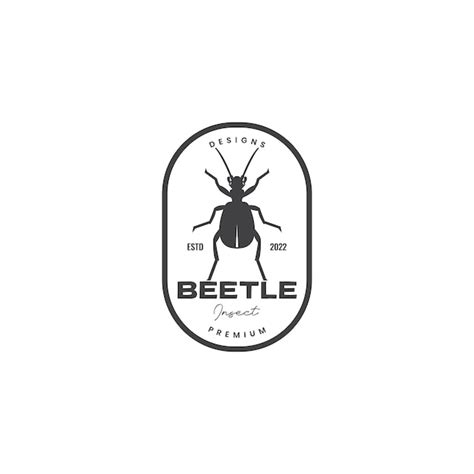 Premium Vector Insect Lice Logo Design Badge