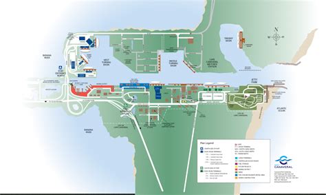 Port Canaveral - Port Canaveral Florida Map - Printable Maps