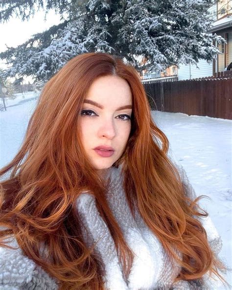 Ruivos Do Brasils Instagram Photo “ruiva Na Neve é Tudoo 🧡 ️ A Linda