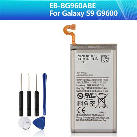 Replacement Samsung Battery Eb Bg960abe For Samsung Galaxy S9 G9600 Sm G960f Sm G960 G960f G960