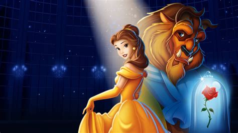 Download Disney's Belle And The Beast Wallpaper | Wallpapers.com