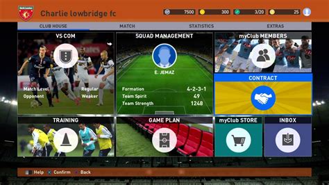 Pro Evolution Soccer Myclub Youtube