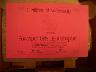 powerpuff girls light sculpture buzzy trusiani le