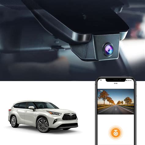 Snapklik Fitcamx 4K Dash Cam Suitable For Toyota Highlander 2020