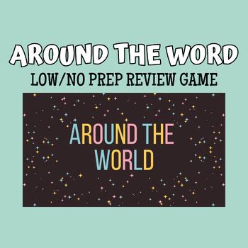 Around the World Review Game (Low/No Prep) by WasteOfHumanity | TPT