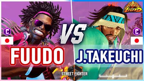 Sf6 🔥 Fuudo Dee Jay Vs John Takeuchi Rashid 🔥 Street Fighter 6